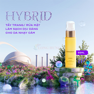 Kem tẩy trang Dermarium Hybrid Cream Cleanser (55ml/150ml) - Hàng chính hãng