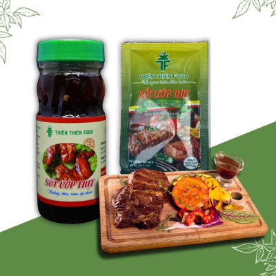 COMBO 6 CHAI SỐT ƯỚP THỊT THIÊN THIÊN FOOD 100gr, SỐT GIA VỊ TIỆN LỢI GIÚP NẤU ĂN NGON