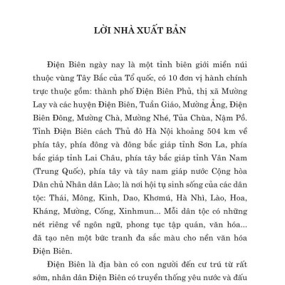 Điện Biên Phủ Trong Lịch Sử - Thuở Ban Đầu Đến Năm 1964