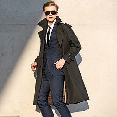 Áo măng tô nam dáng dài cao cấp phong cách châu âu NMT62