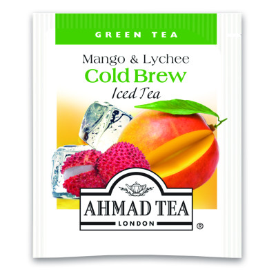 TRÀ PHA LẠNH AHMAD ANH QUỐC - XOÀI & VẢI (40g) - MANGO & LYCHEE Cold Brew - Đặc biệt phù hợp trong những ngày hè nóng nực