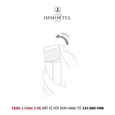 [QUÀ TẶNG] Nước hoa test IMMORTEL Paris 2ml bất kì - Chính hãng Pháp