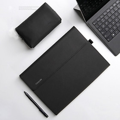 Combo Bao da+túi đựng phụ kiện dành cho Surface Pro 4,5,6,7,7Plus và Go- Hàng nhập khẩu