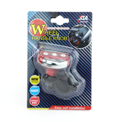 Tay Quay Trợ Lực Vô Lăng Ô Tô CIND Đính Kim Cương JM-7606PR Màu Đỏ