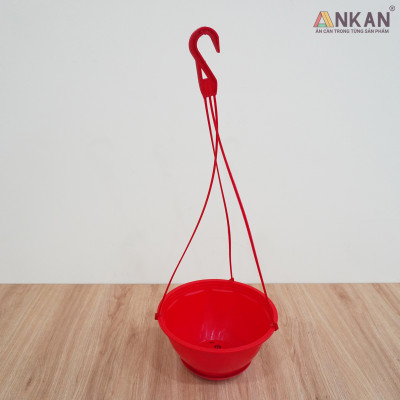 Chậu Treo Tự Dưỡng, Có Đĩa Trữ Nước Và Thoát Nước, Có Dây Treo Tiện Dụng, Nhiều Màu Sắc Và Kích Cỡ Để Lựa Chọn