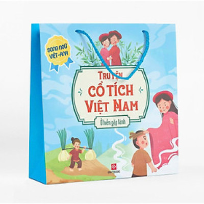 Sách - Truyện Cổ Tích Việt Nam - Song Ngữ Việt Anh - Đinh Tị Books