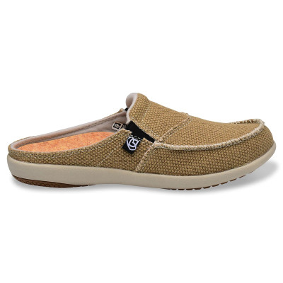 Giày lười sức khỏe nữ Spenco Siesta Tan - giày sục cho chân vòm thấp, vòm trung bình giảm đau chân