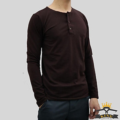 Áo thun nam tay dài Dáng body giữ nhiệt (W03)