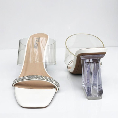 Sandal cao gót quai trong hot trend trẻ trung năng động 21288