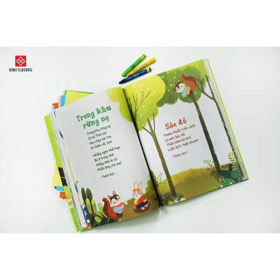 Sách - Thơ Cho Bé Học Nói - Đinh Tị Books