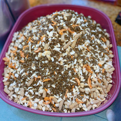 Túi chiết 1kg - Hạt Snappy Tom Mix Cá Cơm Dành Cho Mèo