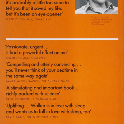 Why We Sleep: The New Science of Sleep and Dreams