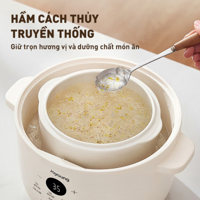 Nồi nấu chậm Joyoung JSC-187 - Dung tích 1.8L, Công suất 300W - HÀNG CHÍNH HÃNG