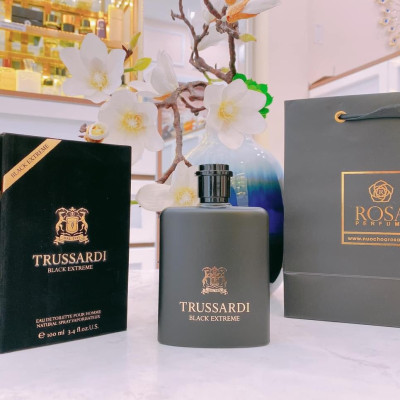 Nước Hoa Nam Trussardi Black Extreme Pour Homme - Eau De Toilette (100ml)