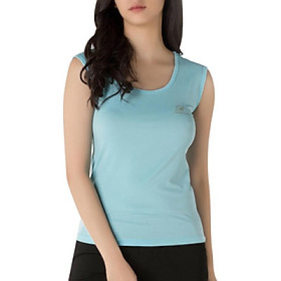 Áo Nữ Sát Nách GYM_Satnach - Xanh Ngọc