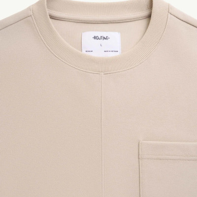 Áo thun tay dài túi đắp Form Regular - RT 10F24TSL002 | ROUTINE CÀ MAU