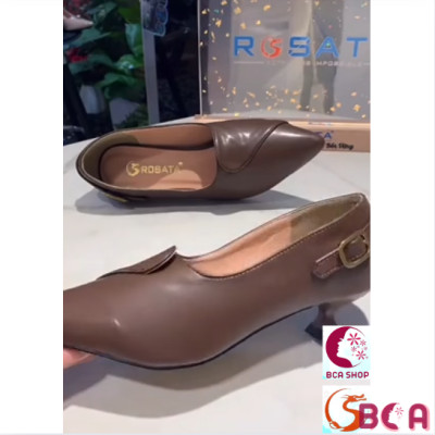 Giày văn phòng nữ cao gót 4 phân RO687 ROSATA tại BCASHOP thiết kế đơn giản mà quý phái, hiện đại và trang nhã