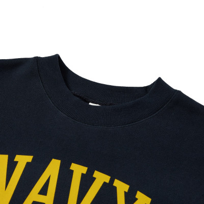 Áo tay dài Mmlg Navy Sweat (Authentic Navy) - Áo Hoodie Sweater cho nam, nữ, unisex - MMLGS013
