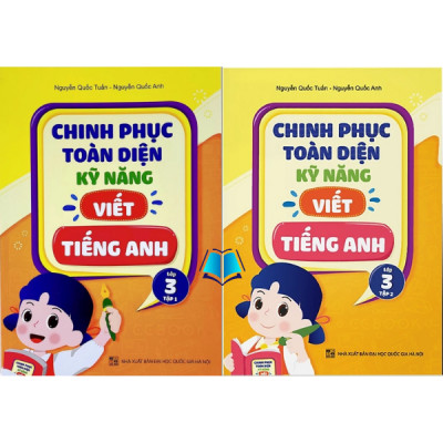 Sách - Chinh phục toàn diện kỹ năng viết tiếng Anh Lớp 1 2 3 4 5 - Combo/ Lẻ