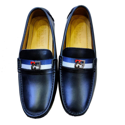 Giày Mọi Nam Đế Âm Da Bò Thật TiTi ĐÔ Cao Cấp GDA256