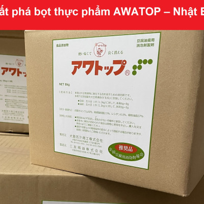 8kg Awatop Nhật Bản chất phá bọt tan bọt sữa đậu nành đậu phụ
