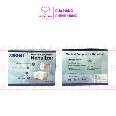 Máy xông khí dung cho bé OROMI LT-N700 - Bộ khí dung mũi họng chính hãng