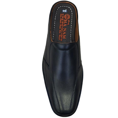 Dép Bít Mũi Nam Da Bò Thật TiTi ĐÔ Cao Cấp GSB2077d