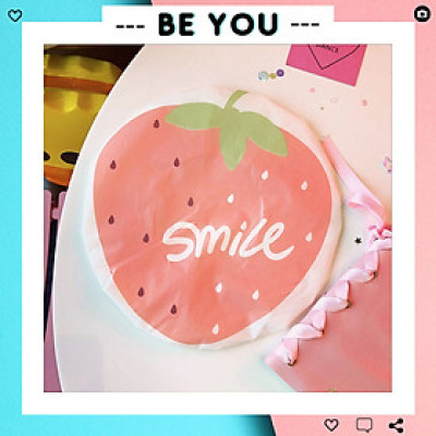 Mũ Trùm Đầu/ Trùm Tóc Chống Thấm Nước Khi Tắm Hoặc Ủ Tóc Thời Trang - Họa Tiết Trái Cây