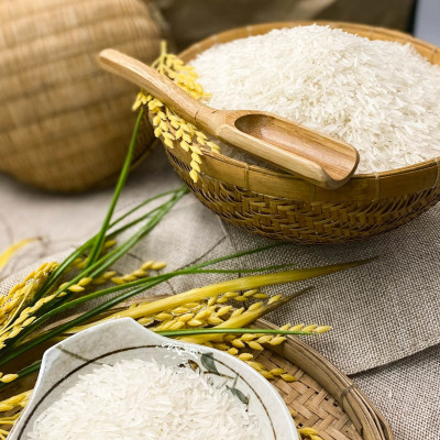 Gạo ST25 Hoa Lúa túi 5kg - Dẻo nhiều, mềm cơm, hương thơm đặc trưng