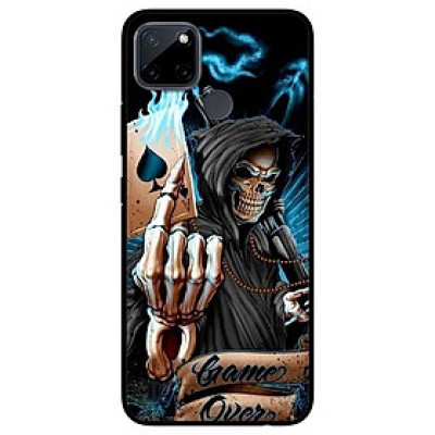 Ốp lưng dành cho Realme C21Y - C25Y mẫu Ác Thần Lửa Xanh