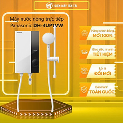 Máy nước nóng Panasonic DH-4UP1VW - HÀNG CHÍNH HÃNG (CHỈ GIAO HCM)