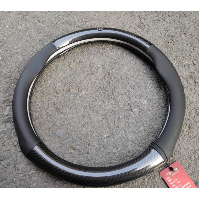 Bọc vô lăng carbon xe Mitsubishi Xpander, Pajero, Attrage, Mirage, Triton, Outlander, Jolie, Lancer