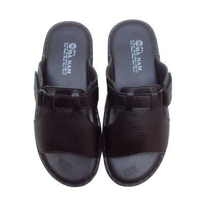 Dép Nam Quai Ngang Da Bò Thật TiTi ĐÔ Cao Cấp DN248d