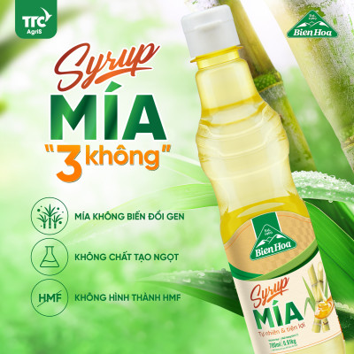 Thùng 12 Chai Syrup Mía Biên Hòa 700ml/Chai