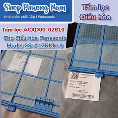 Air Filter Lưới lọc khí Điều Hòa Panasonic model CS-A12RKH-8