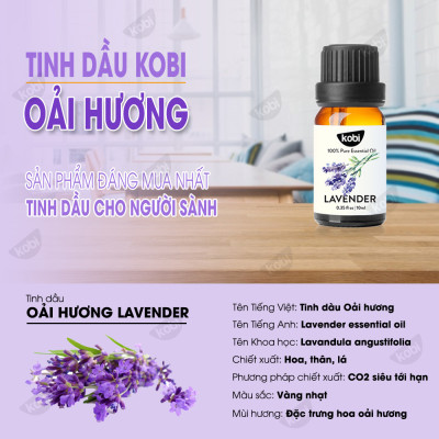 Combo 3 Tinh Dầu Kobi Nhập Khẩu Ấn Độ: Tinh Dầu Bạc Hà (30ml) + Tinh Dầu Oải Hương (30ml) + Tinh Dầu Vỏ Bưởi (30ml)  - Tinh Dầu Thiên Nhiên Nguyên Chất, Giúp Giảm Stress, Xua Đuổi Côn Trùng Và Khử Mùi Hiệu Quả, Thích Hợp Dùng Với Đèn Xông Và Máy Khuếch Tá