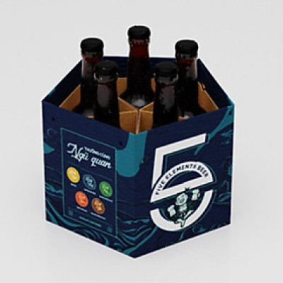 Combo 5 chai Bia Ngũ Hành 5E Mix (Kim/Thủy/Mộc/Hỏa/Thổ)/Bia thủ công/Bia chai 330ml x 5 /Craft beer