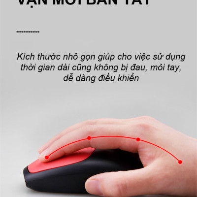 Combo bàn phím chuột không dây MOFII 666 thiết kế hiện đại đa dạng màu sắc kết nối bằng chip USB 2.4GHz - HÀNG CHÍNH HÃNG 