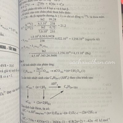 Sách Tổng Tập Đề Thi Olympic 30 Tháng 4 Hóa Học 10 (Từ Năm 2014 Đến Năm 2018)