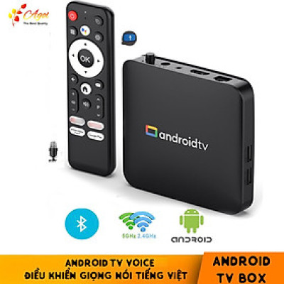 Android tv điều khiển giọng nói tiếng việt hỗ trợ bluetooth Wifi 2 băng tần kép cài sẵn youtube chặn quảng cáo, truyền hình cáp và xem phim HD miễn phí vĩnh viễn - Hàng nhập khẩu