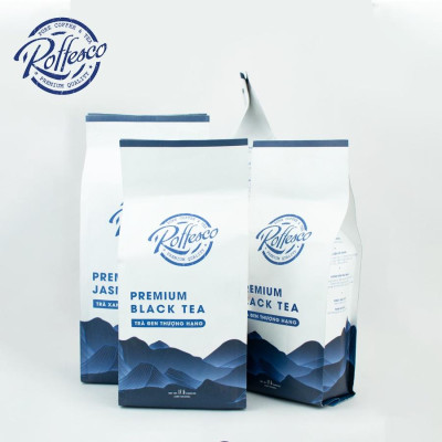 Combo 4 Trà Xanh Lài Và Đen ROFFESCO PREMIUM JASMINE & BLACK TEA 100% Hương Thơm Thuần Khiết