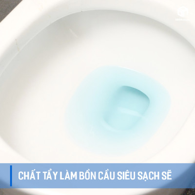 Bộ 18 Viên Tẩy Vệ Sinh Bồn Cầu Homes Queen HQ- Tặng 1 Gói Tẩy Vệ Sinh Lồng Máy Giặt Và 1 Khăn Lau đa năng