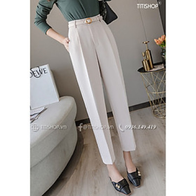 Quần tây nữ baggy Titishop QDN149