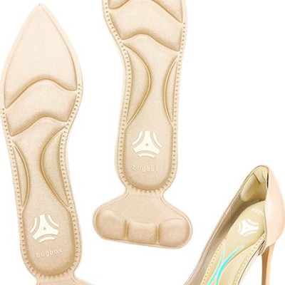 Miếng lót giày cao gót mũi nhọn cho giày bị rộng cao cấp, vải thoáng khí và êm chân- buybox - BBPK55