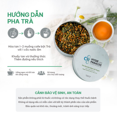Trà Sencha Gạo Lứt Hygie 250g giải nhiệt, kích thích tiêu hóa