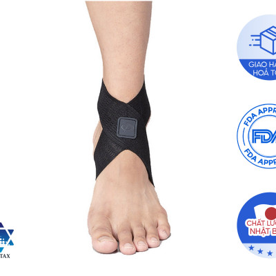 Đai cổ chân mềm Phiten Metax Supporter Ankle Soft Type Super Light AP241003/AP241004/AP241005