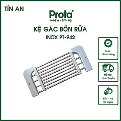 [CHÍNH HÃNG] Giá kệ inox gác bồn rửa chén Prota, dày, bền, hạn chế bị gỉ sét- Bảo hành 12 tháng – Cam kết 1 đổi 1