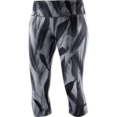 Quần Bó Thể Thao Nữ AGILE MID TIGHT W BLACK - LC1033300