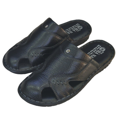 Dép Bít Mũi Nam HÀ NAM Da Bò Thật Cao Cấp GSB2085