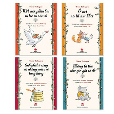 Tủ sách nhà văn Toon Tellegen (4 cuốn)